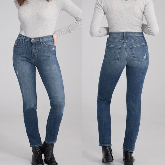 YOGA JEANS - EMILY SLIM JEANS / CHIA  T26 - Picture 1 of 11